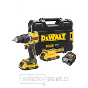 Aku bezuhlíková vŕtačka s príklepom DeWALT DCD100YD2T XR Li-Ion 18V/2x2,0Ah gallery main image