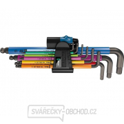 Wera 022210 Zástrčné klíče inbus 950/9 Hex-Plus Multicolour HF 1, BlackLaser s přidržovací funkcí (Sada 9 dílů) Náhled