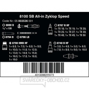 Wera 003536 Ráčnová sada 3/8" 8100 SB All-in Zyklop Speed (Sada 35 dílů) Náhled