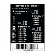 Wera 004180 Náradie na bicykel Sada na bicykel Moment 1 s 1/4" račňou (2,5 ÷ 25 Nm) Sada 16 dielov Náhľad