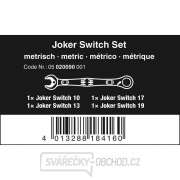 Wera 020090 Ráčnové kľúče 10 ÷ 19 mm 6001 Joker 4 Set 1, offset (sada 4 ks) Náhľad