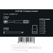 Wera 005531 Zyklop Comfort 3/8" račňa vrátane nástrčiek 1/4 ÷ 3/4", 8100 SB 13 (sada 11 dielov) Náhľad