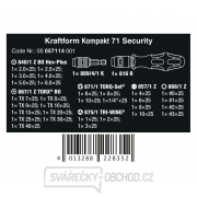 Wera 057114 Kraftform Kompakt 71 Bezpečnostné tvrdé bity (sada 32 kusov) Náhľad