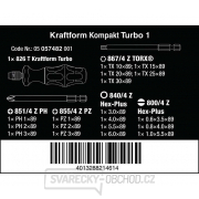 Wera 057482 Náhradné skrutkovacie nože Kraftform Kompakt Turbo 1 (sada 19 kusov) Náhľad