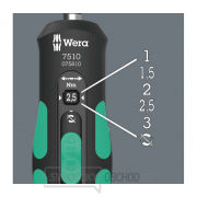 Wera 075810 Kraftform Safe-Torque rýchloupínací skrutkovač. Typ 7510 (1 ÷ 3 Nm) Náhľad