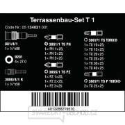 Wera 134021 Terasové náradie T 1 (sada 21 dielov) Náhľad