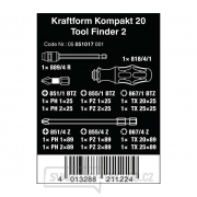 Wera 051017 Skrutkovacie nože pre bicykle a elektrobicykle Kraftform Kompakt 20 Tool Finder 2 s taškou (sada 13 dielov) Náhľad