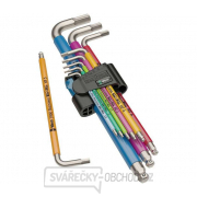 Wera 022699 Nástrčné kľúče 3950/9 Hex-Plus 1,5 ÷ 10 mm Multicolour HF Stainless 1, funkcia držania, nerezová oceľ (sada 9 dielov) Náhľad