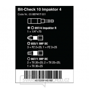 Wera 057417 s držiakom 897/4 Impaktor (sada 10 dielov) Náhľad