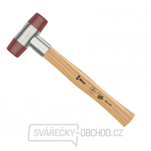 Wera 000525 Wera Hammer 102 - 5. Hlavy z uretánu. Jasanová rukoväť 320 mm gallery main image