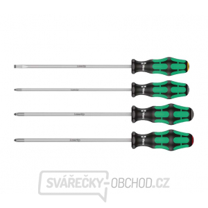 Wera 347736 Prodloužené šroubováky Kraftform Plus Lassertip typ 335/350/355/4 (Sada 4 díly) gallery main image