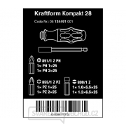 Wera 134491 Skrutkovač Kraftform Kompakt 28 v kufríku (sada 6 kusov) Náhľad