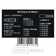 Wera 057440 Skrutkovacie bity 1/4" Bit-Check 30 Metal 1 SB (sada 30 kusov) Náhľad