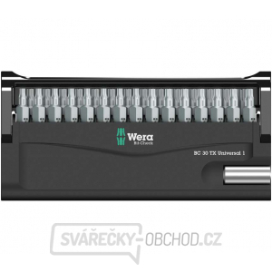 Wera 057900 Skrutkovacie bity 1/4" Bit-Check 30 TX Universal 1 SB (sada 30 kusov) gallery main image