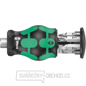 Wera 008878 Držák bitů 1/4" Kraftform Kompakt Stubby 5 se zásobníkem (Sada 6 dílů) gallery main image