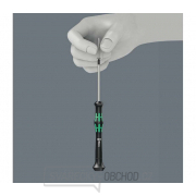 Wera 118180 TORX skrutkovač TX 4 HFx60 mm na použitie v elektronike Kraftform Micro typ 2067, s funkciou držania Náhľad