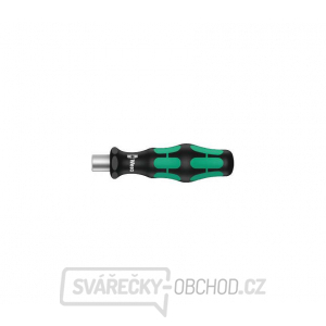 Wera 051274 Ruční držák bitů 1/4" Kraftform krátká s magnetem, Typ 813 gallery main image