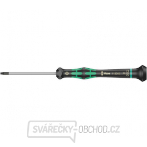 Wera 118046 TORX skrutkovač TX 8 BOx60 mm na použitie v elektronike Kraftform Micro typ 2067, s bezpečnostným kolíkom gallery main image