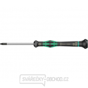 Wera 118050 TORX skrutkovač TX 10 BOx60 mm na použitie v elektronike Kraftform Micro typ 2067, s bezpečnostným kolíkom gallery main image