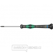 Wera 118089 Šesťhranný skrutkovač 1,3x60 mm s guľovou hlavou na použitie v elektronike Kraftform Micro typ 2052 gallery main image