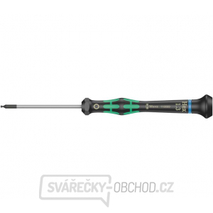 Wera 118089 Šesťhranný skrutkovač 1,3x60 mm s guľovou hlavou na použitie v elektronike Kraftform Micro typ 2052 gallery main image