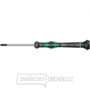 Wera 118186 Skrutkovač TORX TX 10 HFx60 mm na použitie v elektronike Kraftform Micro typ 2067, s bezpečnostným kolíkom gallery main image