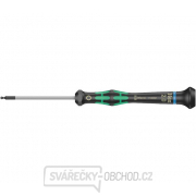 Wera 118092 Šesťhranný skrutkovač 2x60 mm s guľovou hlavou na použitie v elektronike Kraftform Micro typ 2052 gallery main image