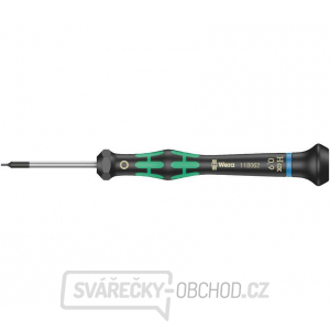 Wera 118062 Šesťhranný skrutkovač 0,9x40 mm na použitie v elektronike Kraftform Micro typ 2054 gallery main image