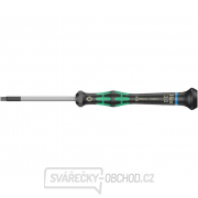 Wera 118096 Šesťhranný skrutkovač 3x60 mm s guľovou hlavou na použitie v elektronike Kraftform Micro typ 2052 gallery main image