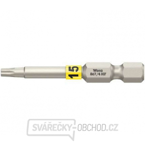 Wera 060507 Skrutkovací bit 1/4" TX 15 867/4 Torx® HF s funkciou držania gallery main image