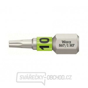 Wera 066140 Skrutkovací bit 1/4" TX 10 867/1 Torx® HF s funkciou držania gallery main image