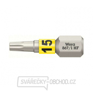 Wera 066141 Skrutkovací bit 1/4" TX 15 867/1 Torx® HF s funkciou držania gallery main image