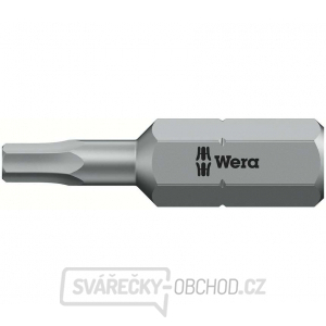 Wera 135072 Šroubovací bit 1/4" inbus 3/32" x 25 mm, typ 840/1 Z Hex-Plus gallery main image