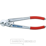 Nožnice na drôty, laná, káble a kmene 600 mm KNIPEX 95 81 600 - leštené, plastové puzdrá Náhľad