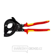 Kleště na kabely VDE KNIPEX 95 36 315 A, 315 mm - černěné, izolované vícesložkové návleky Náhled