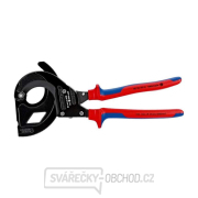 KNIPEX 95 32 315 A nožnice na káble, 315 mm - čierne, viaczložkové puzdrá Náhľad