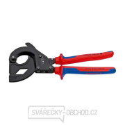 KNIPEX 95 32 315 A nožnice na káble, 315 mm - čierne, viaczložkové puzdrá Náhľad