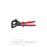 KNIPEX 95 32 315 A nožnice na káble, 315 mm - čierne, viaczložkové puzdrá Náhľad