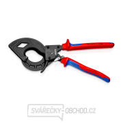 Nožnice na káble 320 mm Knipex 95 32 320 - račňa s rohom Náhľad