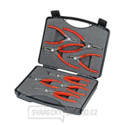 Precizní kleště na pojistné kroužky Knipex 00 11 25 Tool Box „SRZ“ (Sada 8 ks) gallery main image