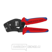 Samonastavovacie kliešte 190 mm KNIPEX 97 53 08 - na lisovanie káblových koncoviek Náhľad