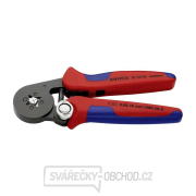 Samonastavovacie kliešte 180 mm KNIPEX 97 53 04 - na lisovanie káblových koncoviek Náhľad