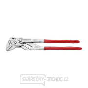 Kliešte, kliešťový kľúč XL 400 mm, Knipex 86 03 400 - chrómované Náhľad