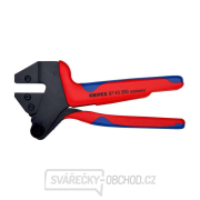 Viacúčelové lisovacie kliešte 200 mm Knipex 97 43 200 A, na vymeniteľné lisovacie profily gallery main image