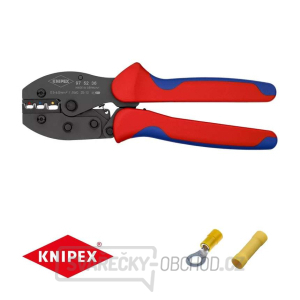 Krimpovacie kliešte PreciForce 220 mm KNIPEX 97 52 36 gallery main image