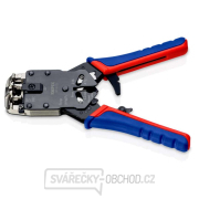 Krimpovacie kliešte pre západné konektory 200 mm Knipex 97 51 12 Náhľad