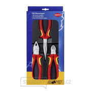 KNIPEX 00 20 12 Balenie montážnych klieští VDE - sada 3 dielov Náhľad