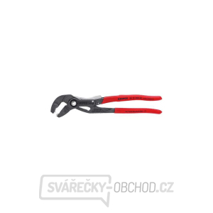 Kliešte na hadicové spony KNIPEX 85 51 250 AF, 250 mm - uzamykateľné, protišmyková rukoväť, atramentovo sivé fosfátované gallery main image