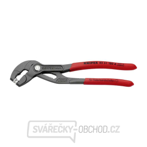 Kliešte na hadicové spony 180 mm Knipex 85 51 180 A gallery main image