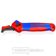 Odkrývací nôž Knipex 16 50 145 SB s vodiacou pätkou gallery main image